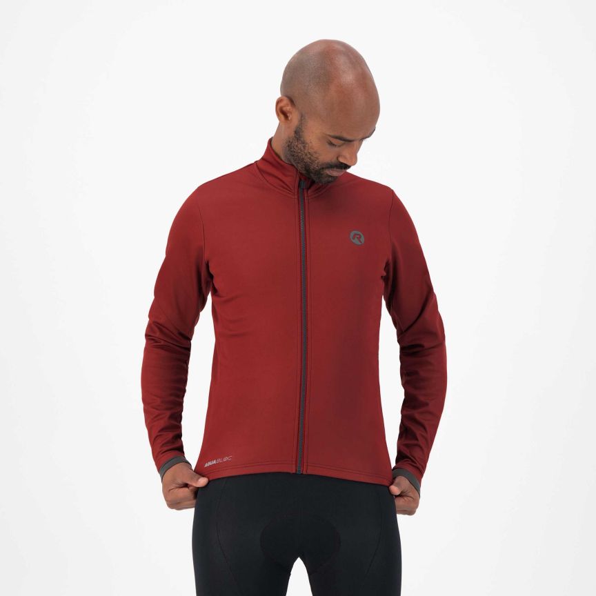 Rogelli Essential Winterset Heren – Bordeaux/Zwart - Afbeelding 5
