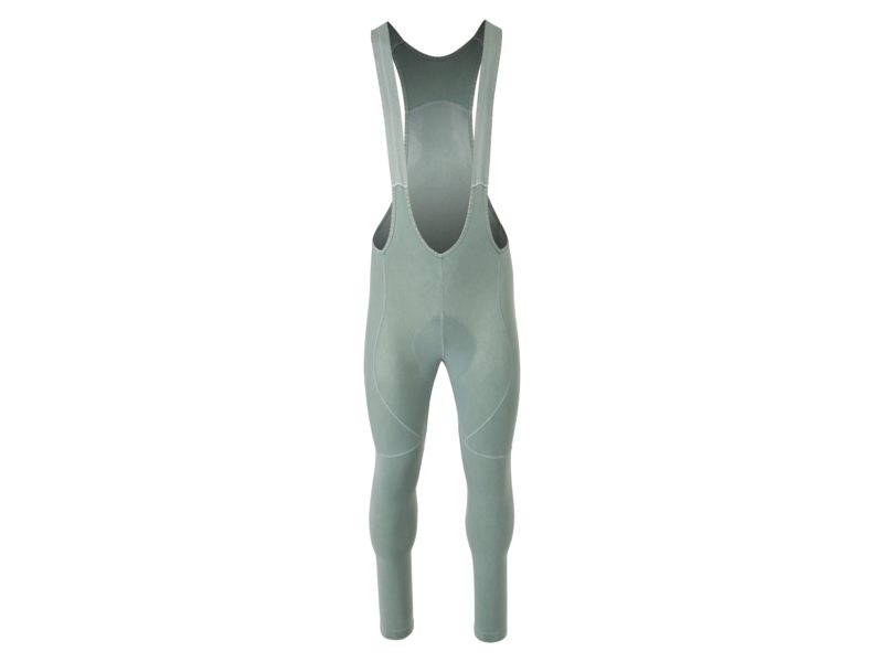 AGU SIX6 Winter Fietsbroek Lang Groen/Grijs Dames