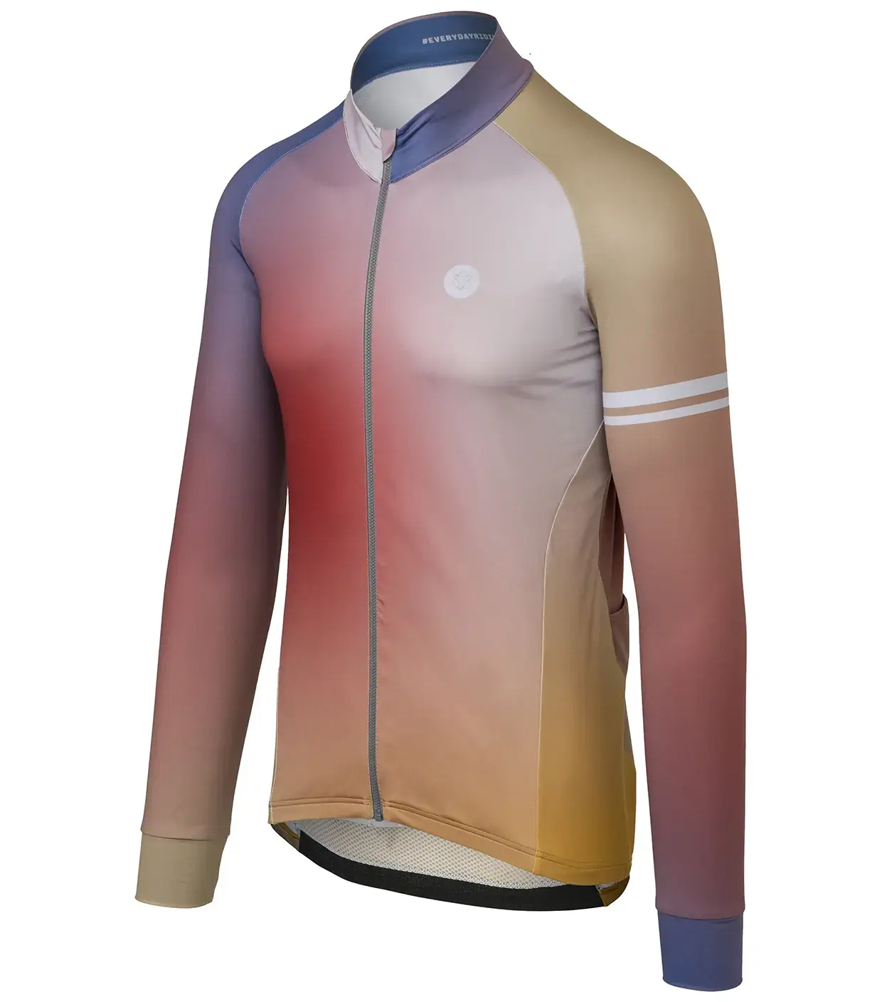 AGU Gradient Performance Fietsshirt Lange Mouwen Multi Heren - Afbeelding 3