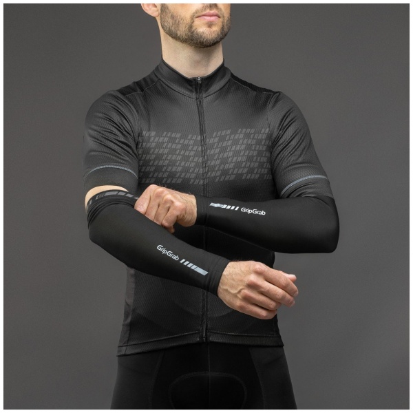 GripGrab Arm Warmers Classic Black - Afbeelding 2