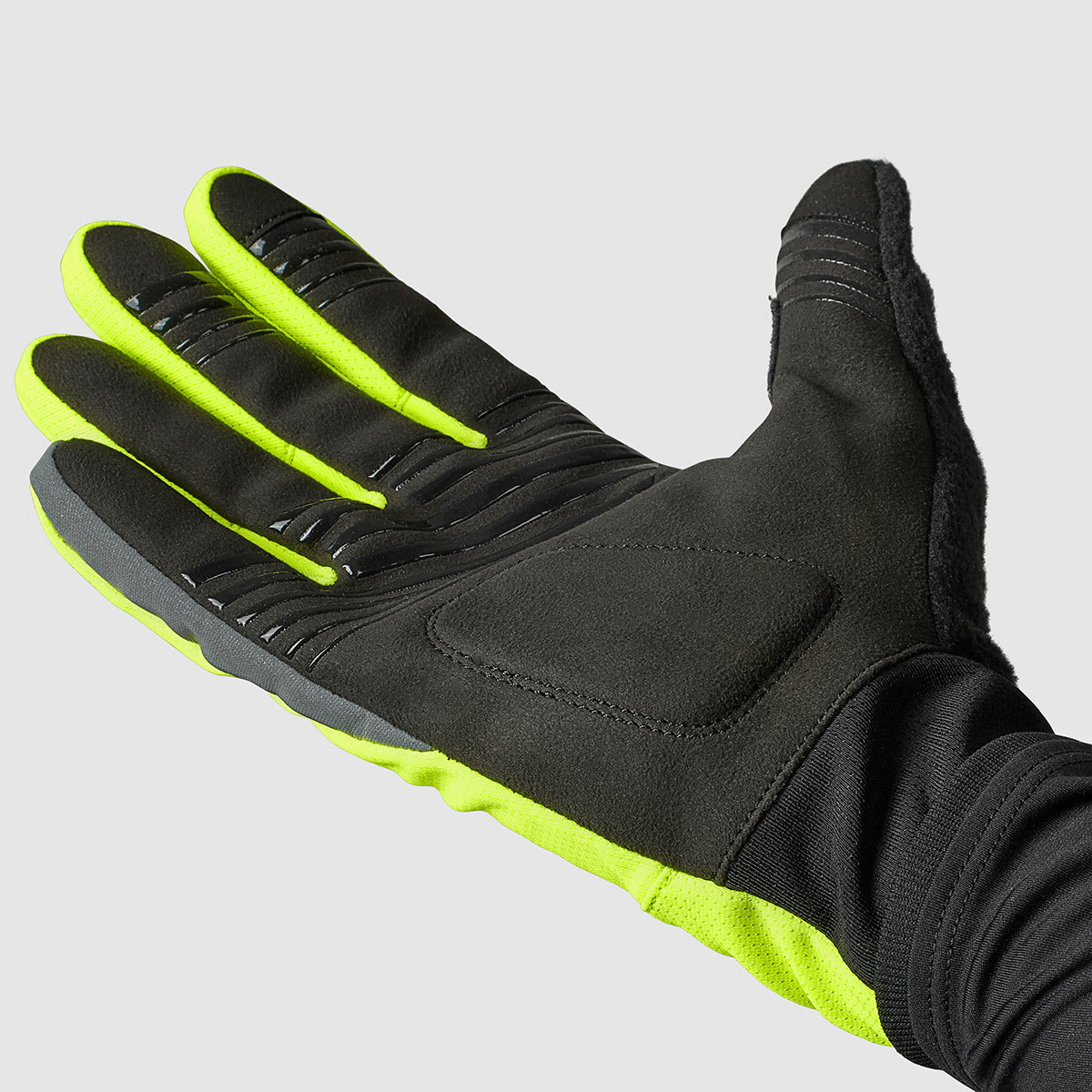 GripGrab Hurricane 2 Windproof Midseason Fietshandschoenen Hi-Vis Geel - Afbeelding 3