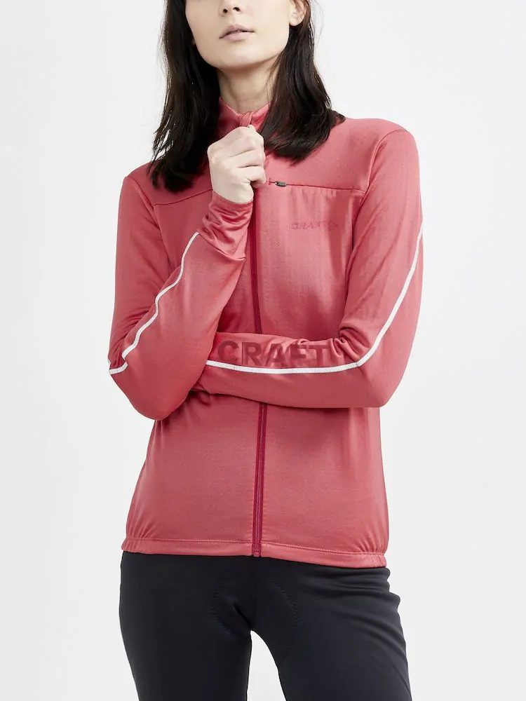 Craft Core Bike Subz LS Woman Jersey Rose - Afbeelding 2