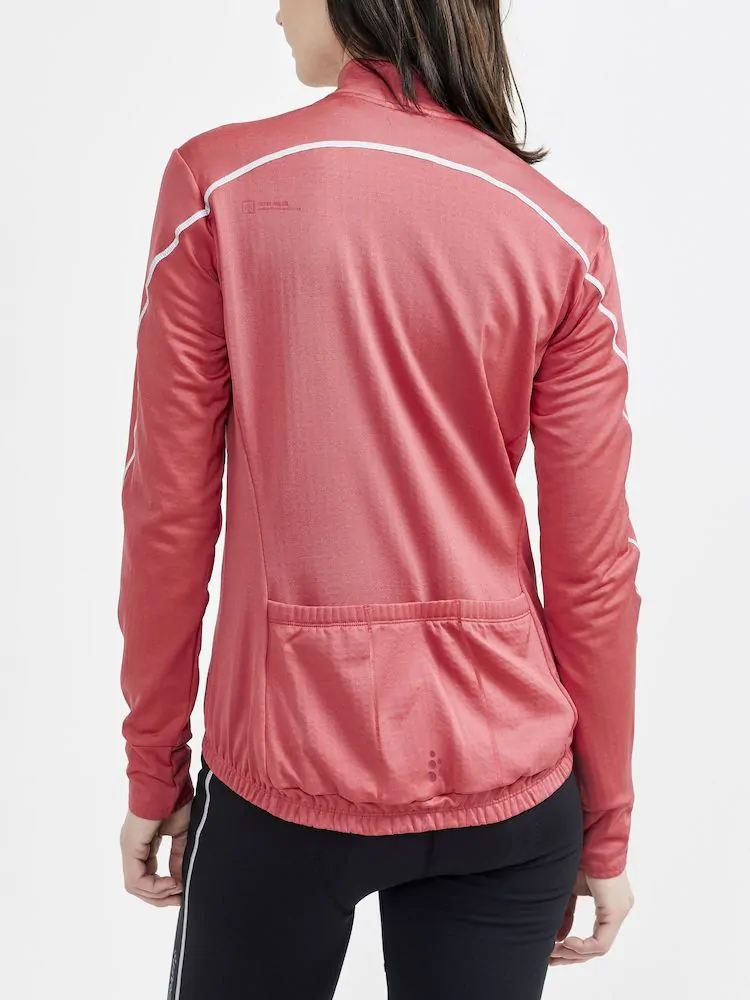 Craft Core Bike Subz LS Woman Jersey Rose - Afbeelding 3