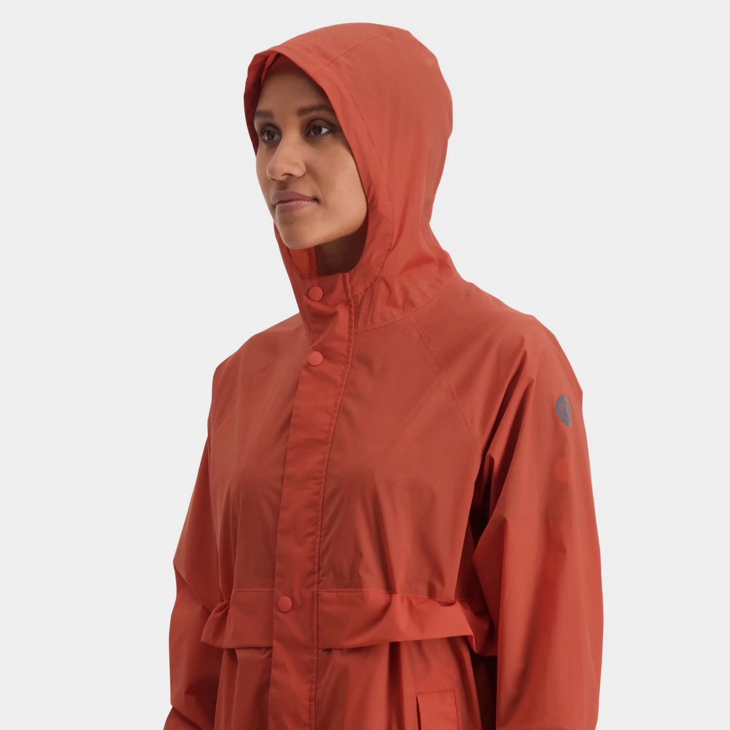 AGU Parka AGU Unisex Packable Rain Urban Outdoor Cinnabar - Afbeelding 6