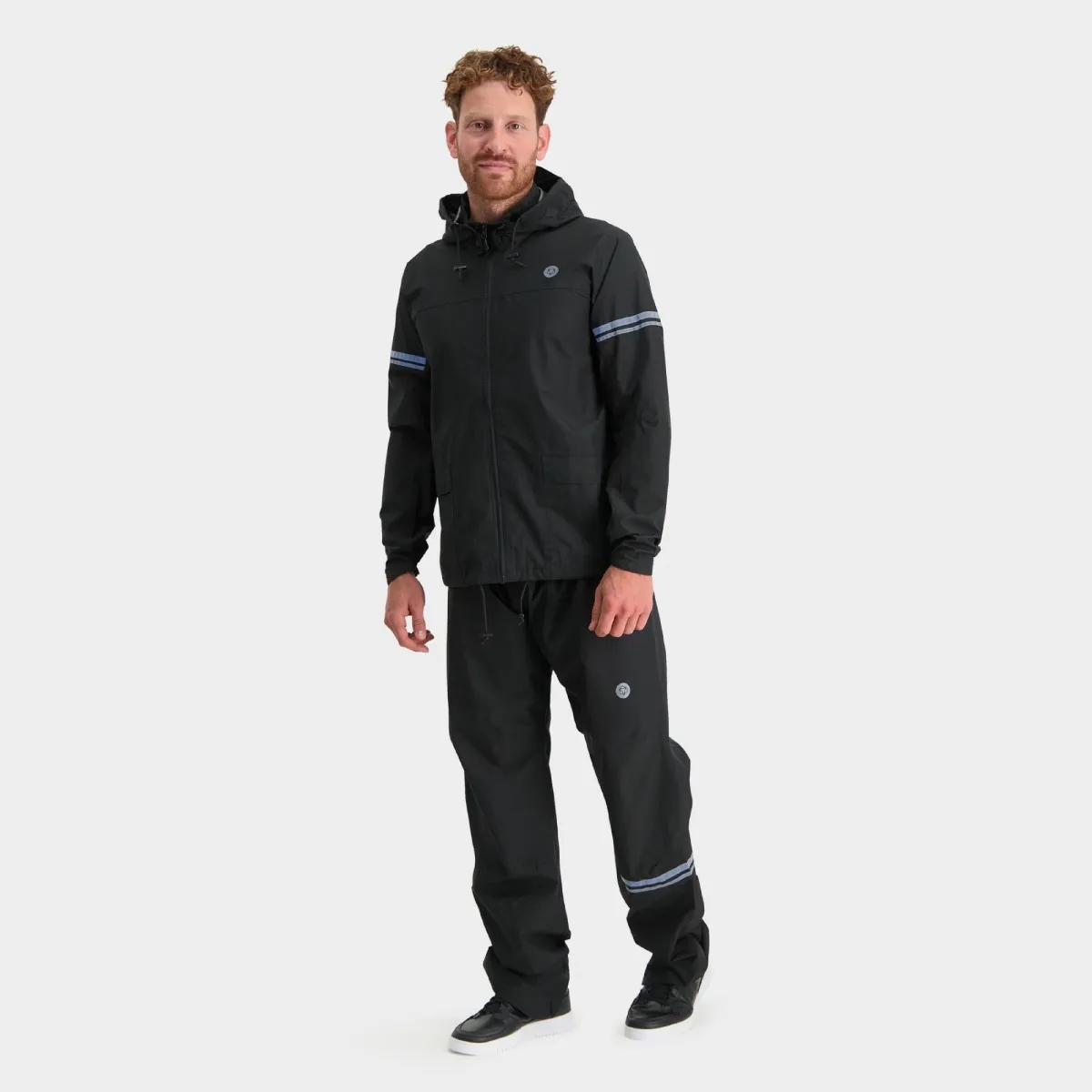 AGU Original Essential Regenjack Zwart - Afbeelding 3