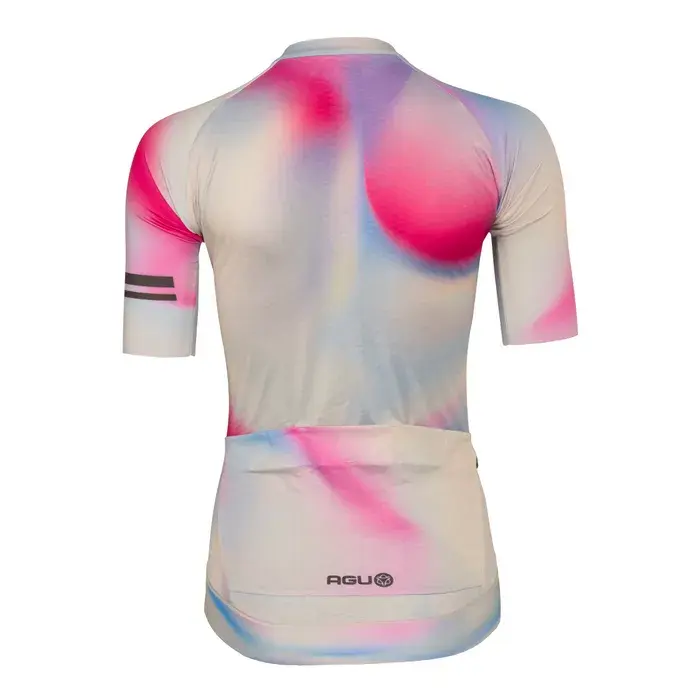 AGU Gradient Swirl Performance Fietsshirt Korte Mouwen Multicolor Dames - Afbeelding 2